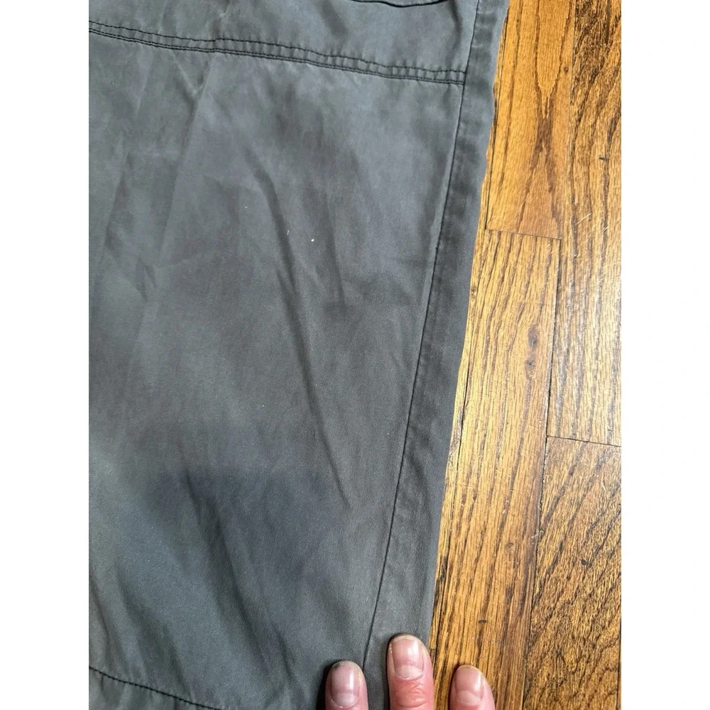 Vintage Trans Nine Raver Cargo Pants Baggy Techwear Y2K Size M Grey - Picture 10 of 13